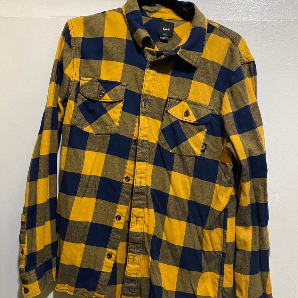 Vans flannel long sleeve shirt